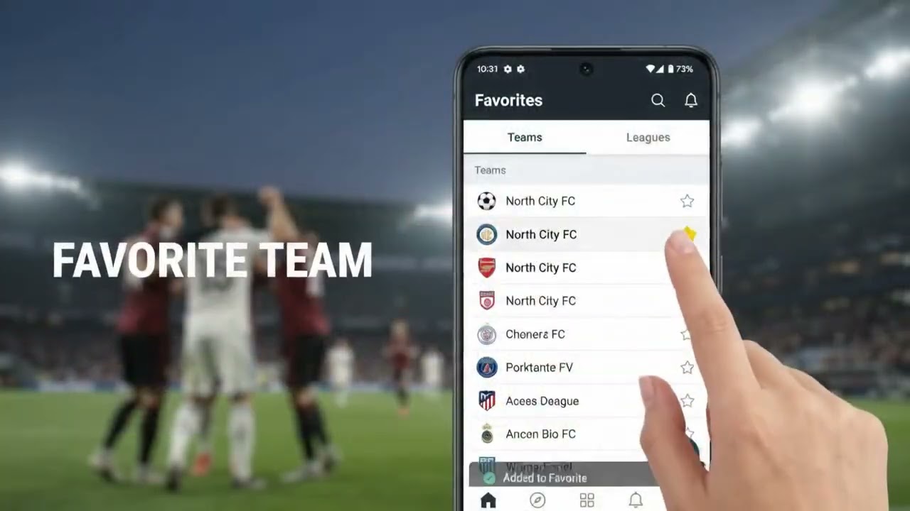 Live Football Scores & Match Stats ⚽ | ScoreField Android App