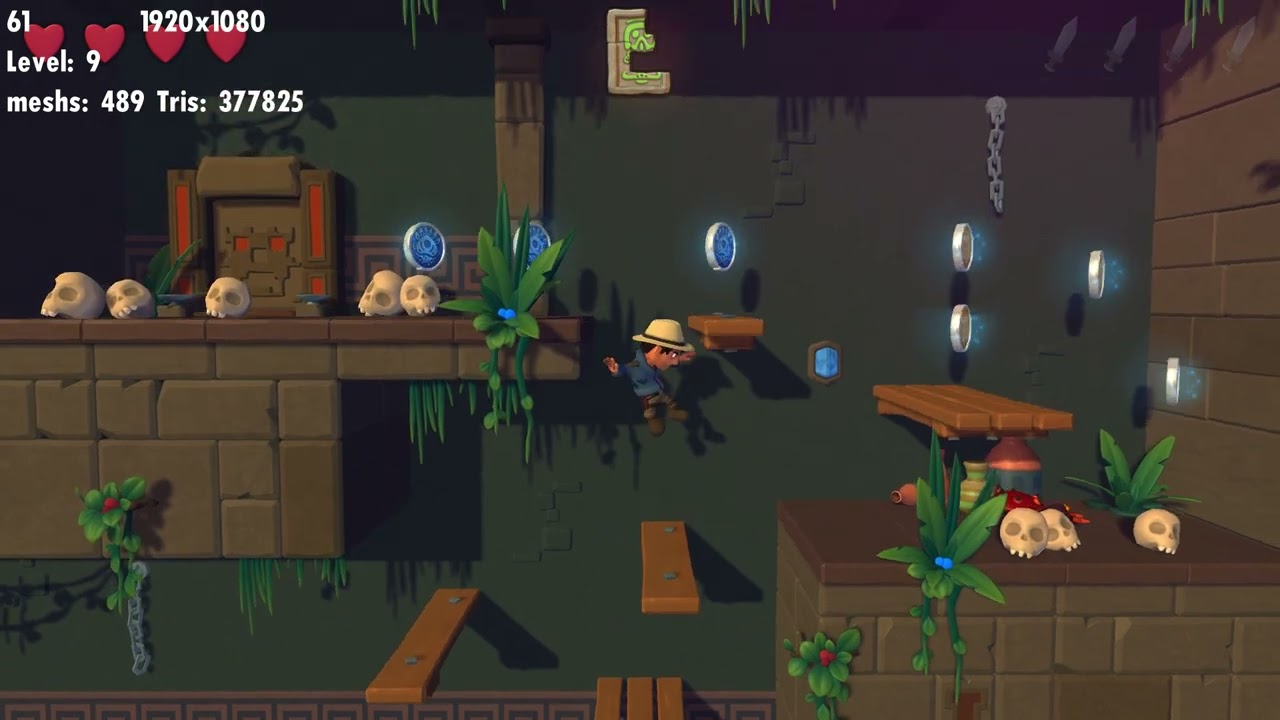 Pyramid Quest 2 - Level 9 WIP Gameplay