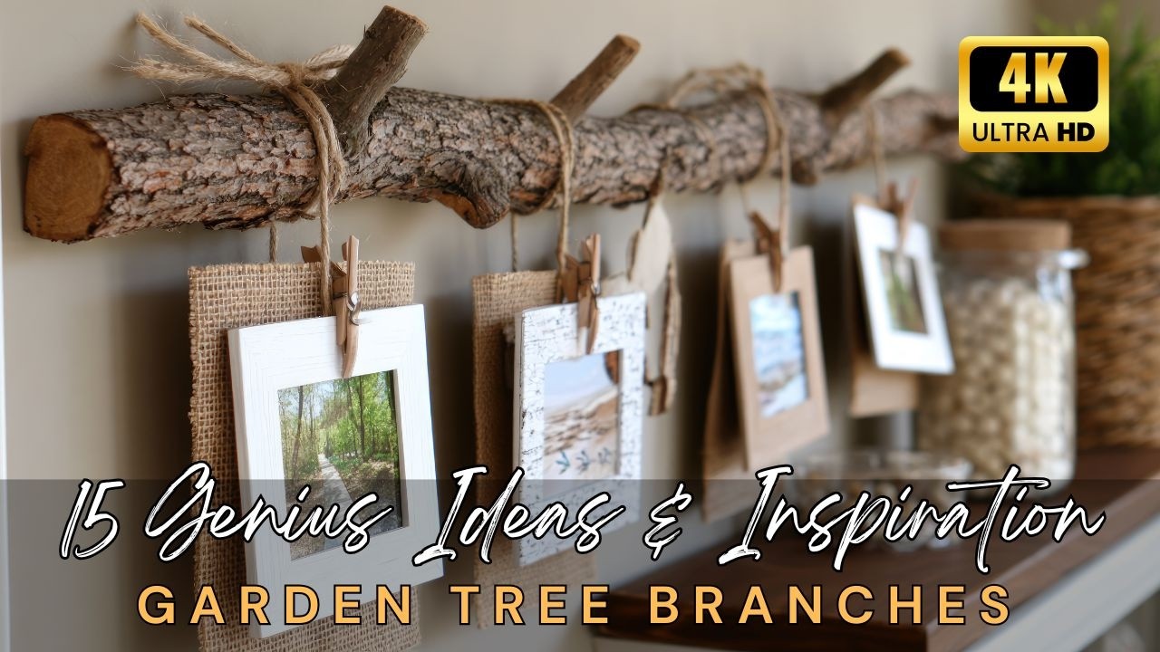 🌿 Garden Tree Branches Are a DIY Treasure! 15 Genius Ideas & Inspiration