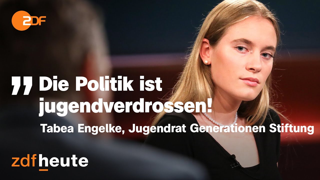 Generationengerechtigkeit und politische Perspektiven für die Jugend | Markus Lanz vom 08. Juli 2021