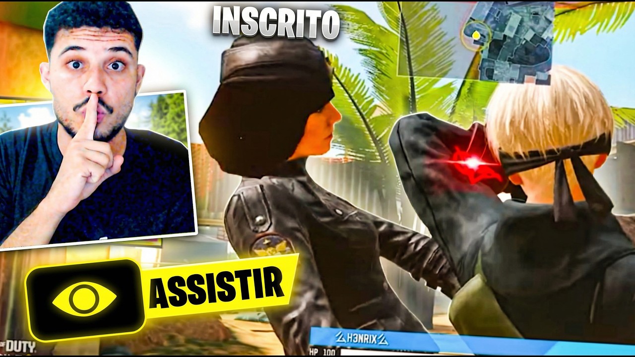 SPECTEI os INSCRITOS sem eles SABEREM no COD MOBILE!