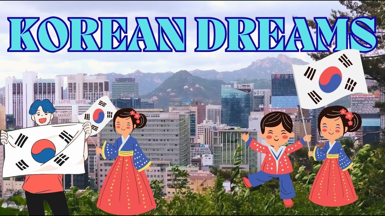 Korean Dream Journey 🌙✨ Relaksacyjna Muzyka z Widokami Seulu | Namsan 🇰🇷🌿#WorldOfInstrumentalDreams