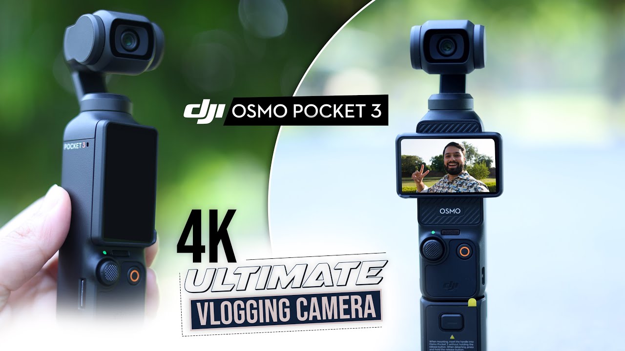 Ultimate 4K Vlogging Camera With Ai Tracking : DJI OSMO Pocket 3 (Hindi)