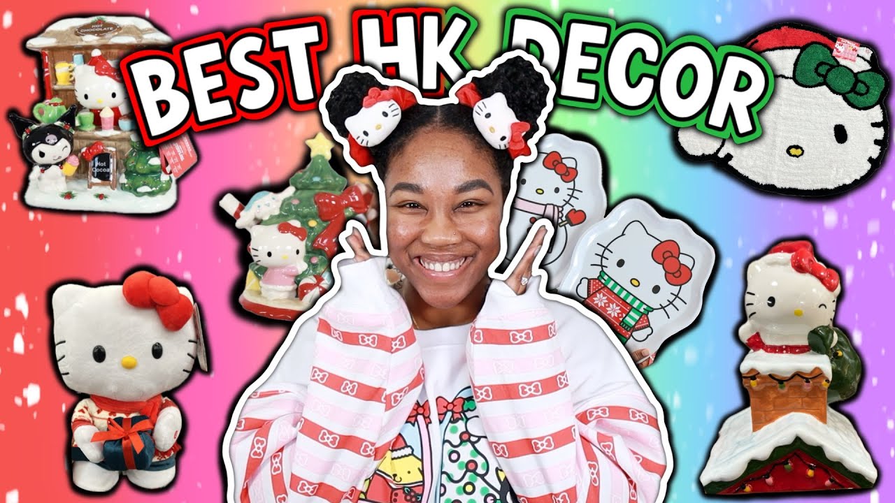 🎄 HELLO KITTY Christmas Prep! 😻HK Hunting, HOLIDAY Haul & Decorating for December!