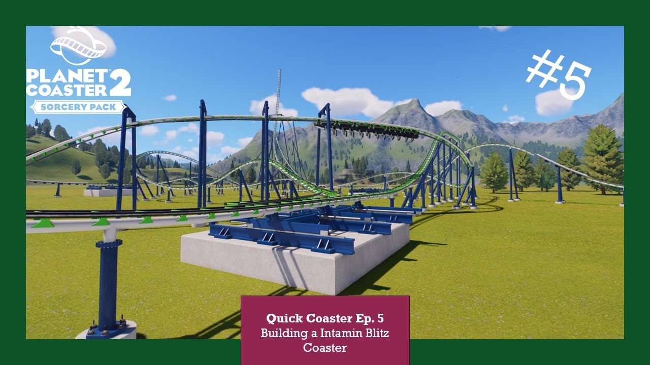 Quick Coaster Ep. 5 | Building a INTAMIN BLITZ Coaster!