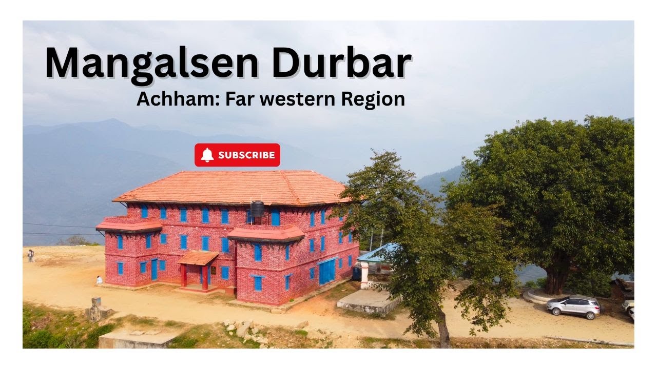 Mangalsen Durbar, Achham, Nepal, Introduction || Drone shot of Mangalsen Durbar Reconstruction ||