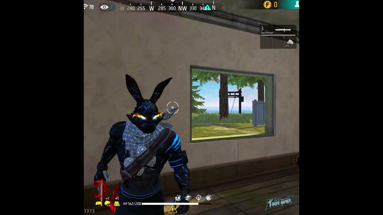 I Only Had Knife in Free Fire 🤪 Impossible Clutch 😎 #shorts #freefire #tondegamer