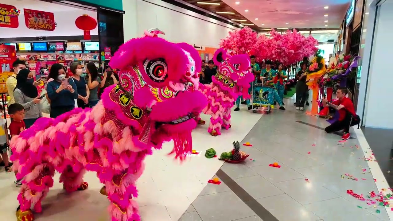 Malaysia Xuan Long (马来西亚《玄龙》体育总会) Double Lion Blessing at Atria Shopping Center, Damansara Jaya