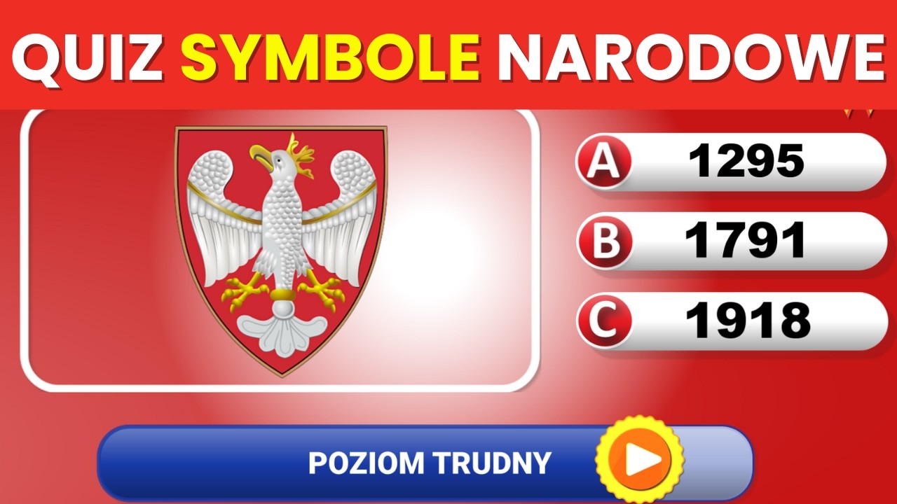 🇵🇱 Quiz o Polskich Symbolach Narodowych 🎵🏰🗡️
