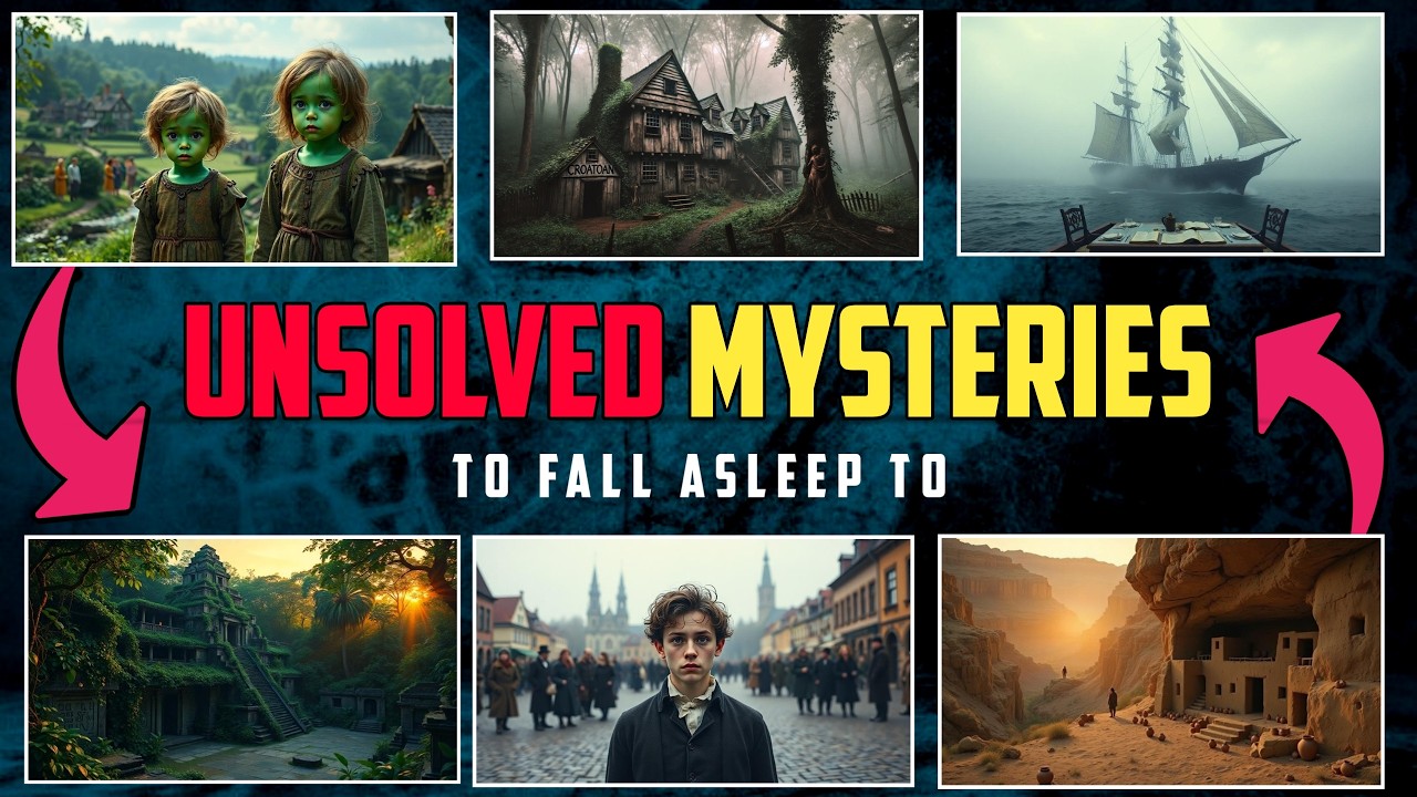 12 Unsolved Ancient Mysteries to Fall Asleep To | 2.5 Hrs Ad-Free Sleep Story & Disappearances
