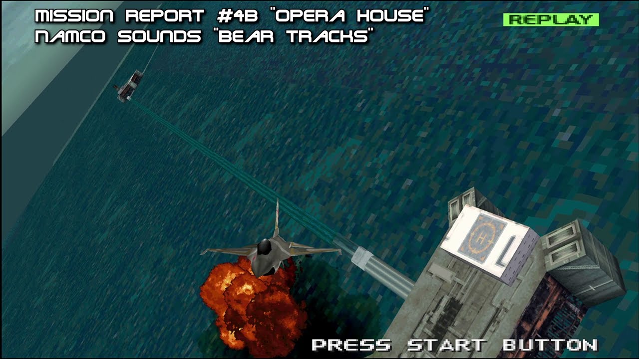 Ace Combat 2 &mdash; [ F-16 ] &mdash; Mission Report #4B