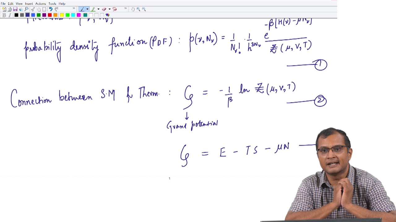 Lecture 25-Ideal Gas (Grand Canonical Ensemble)