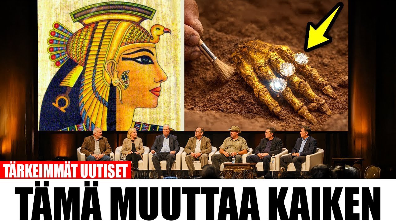 Arkeologit avaavat Cleopatran sinetöidyn kammion – ensimmäinen löytö shokkien historiasta