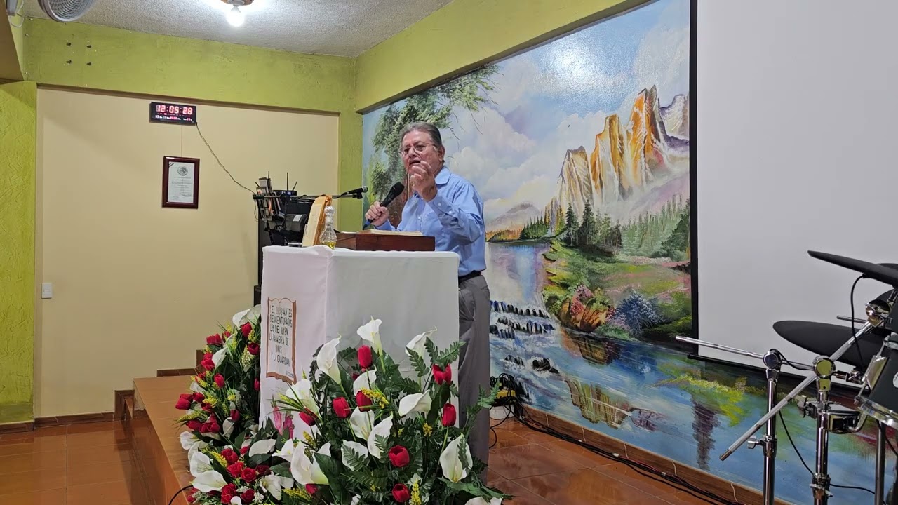 Palabra de reflexión disertada por el pastor Malaquias Arcos Guevara 