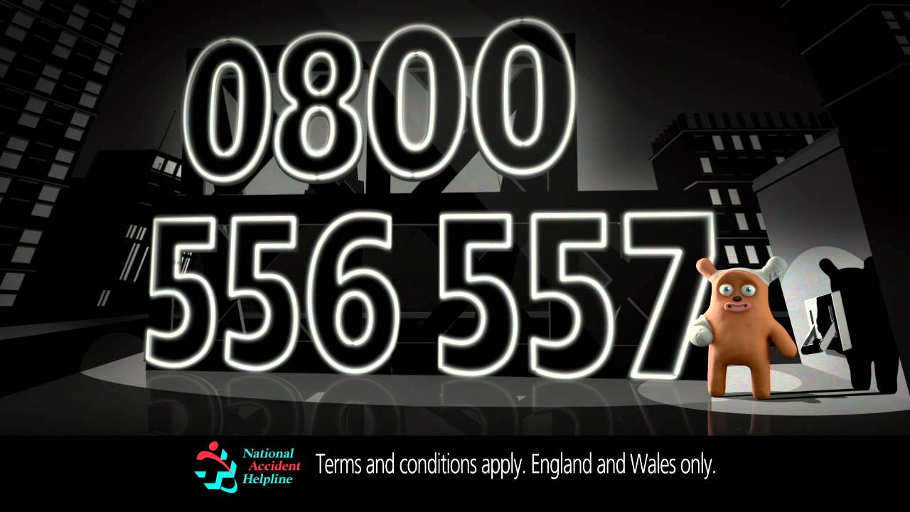 National Accident Helpline Ad - 