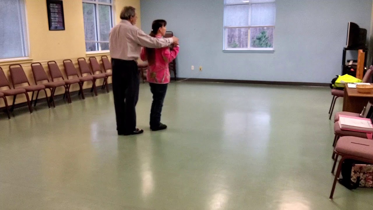 Midnight Waltz partner dance - walk thru only, no music.