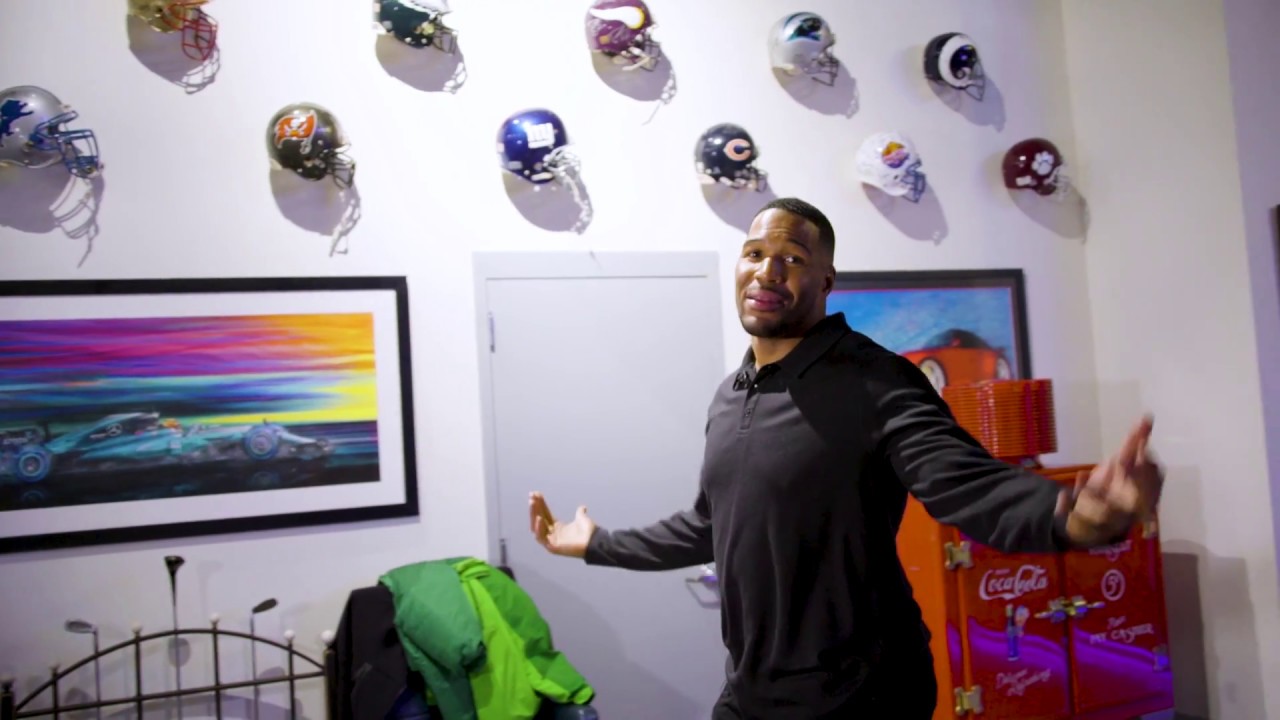 My Helmet Collection // Michael Strahan's STRAYLAND