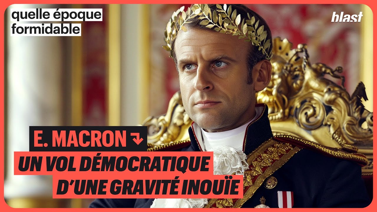 E. MACRON, UN VOL D&Eacute;MOCRATIQUE D&rsquo;UNE GRAVIT&Eacute; INOU&Iuml;E