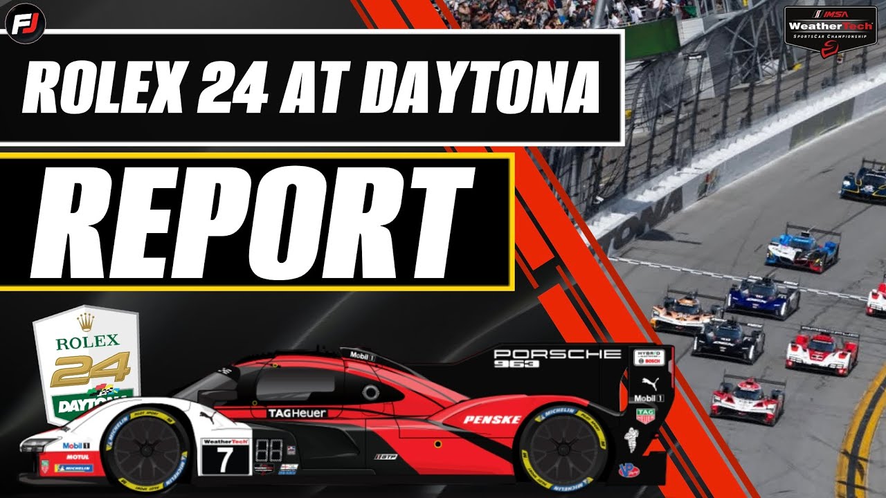 Отчет о гонке Rolex 24 в Дайтоне 2026 года