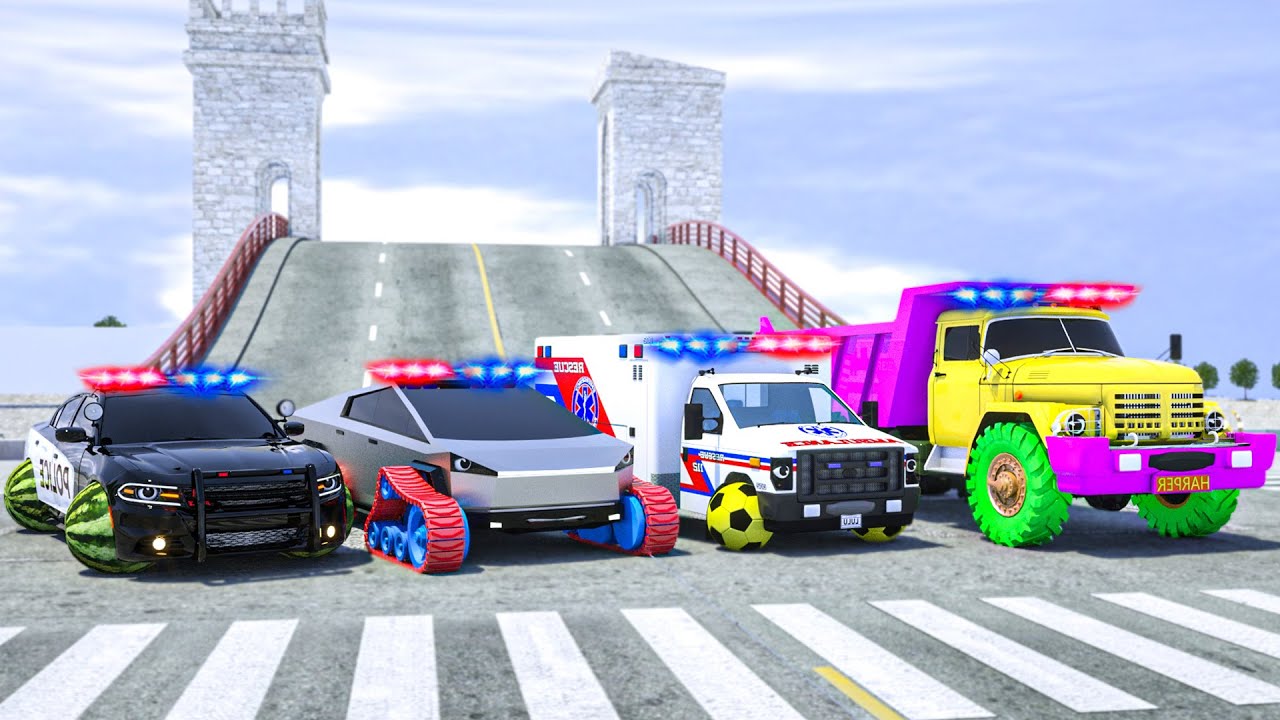 Meet New Police Cars Sergeant Lucas - Wheel City Heroes (WCH) - Fire Truck Cartoon for Kids #3