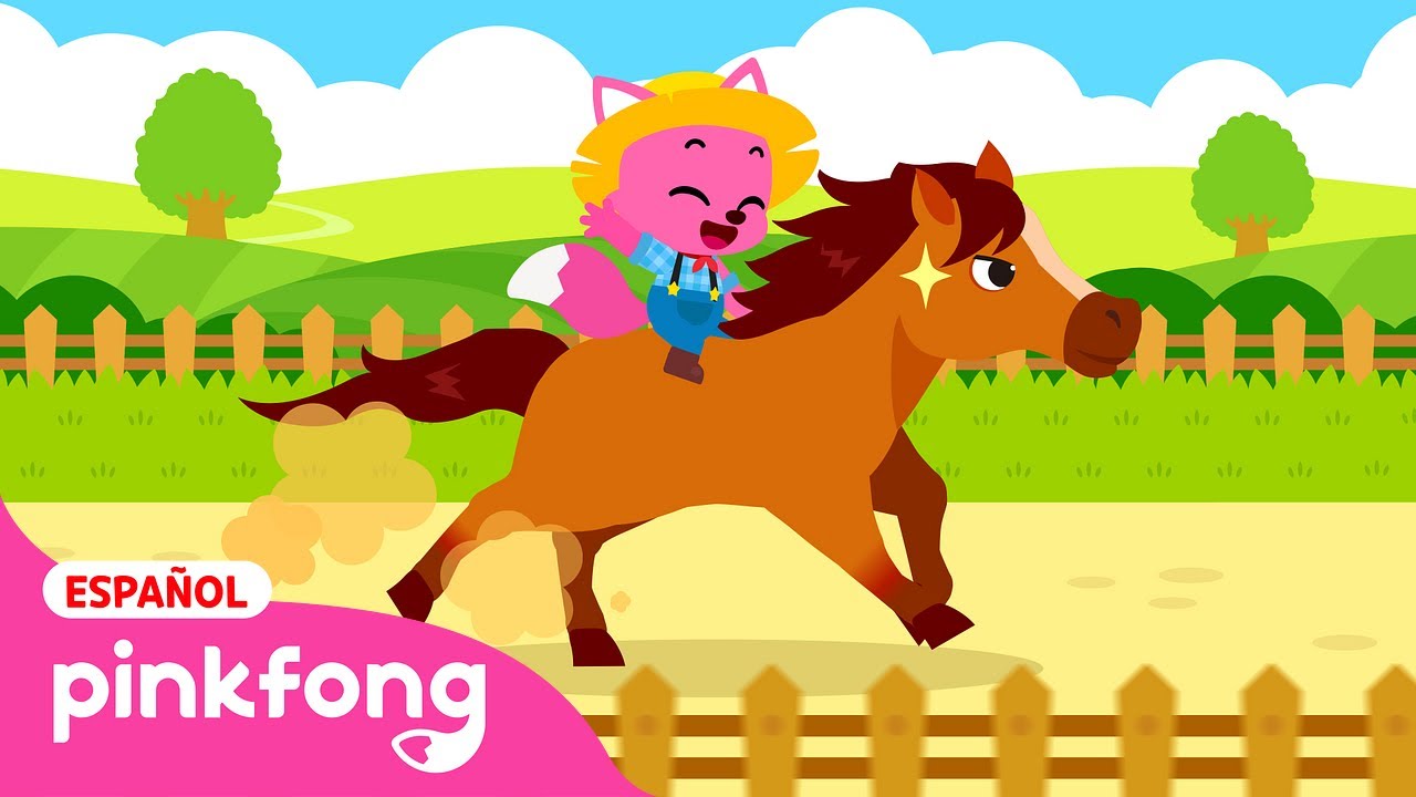 La Canción de Caballo｜Canción de Animales de la Granja | Canciones Infantiles | Pinkfong en español