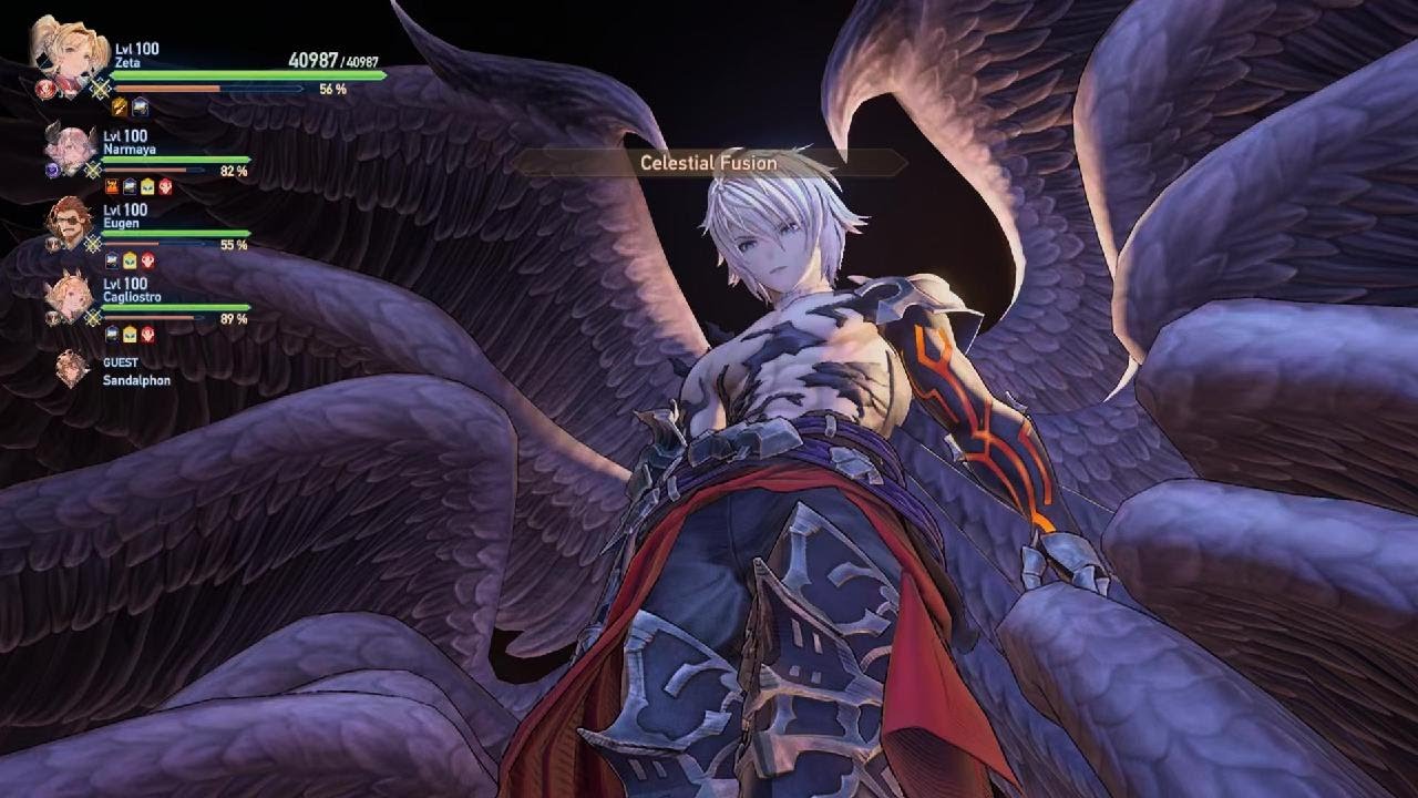 Granblue Fantasy: Relink Lucilius fight Solo