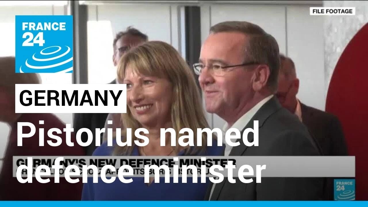 Germany names new defence minister as pressure builds over tanks for Ukraine &bull; FRANCE 24 English