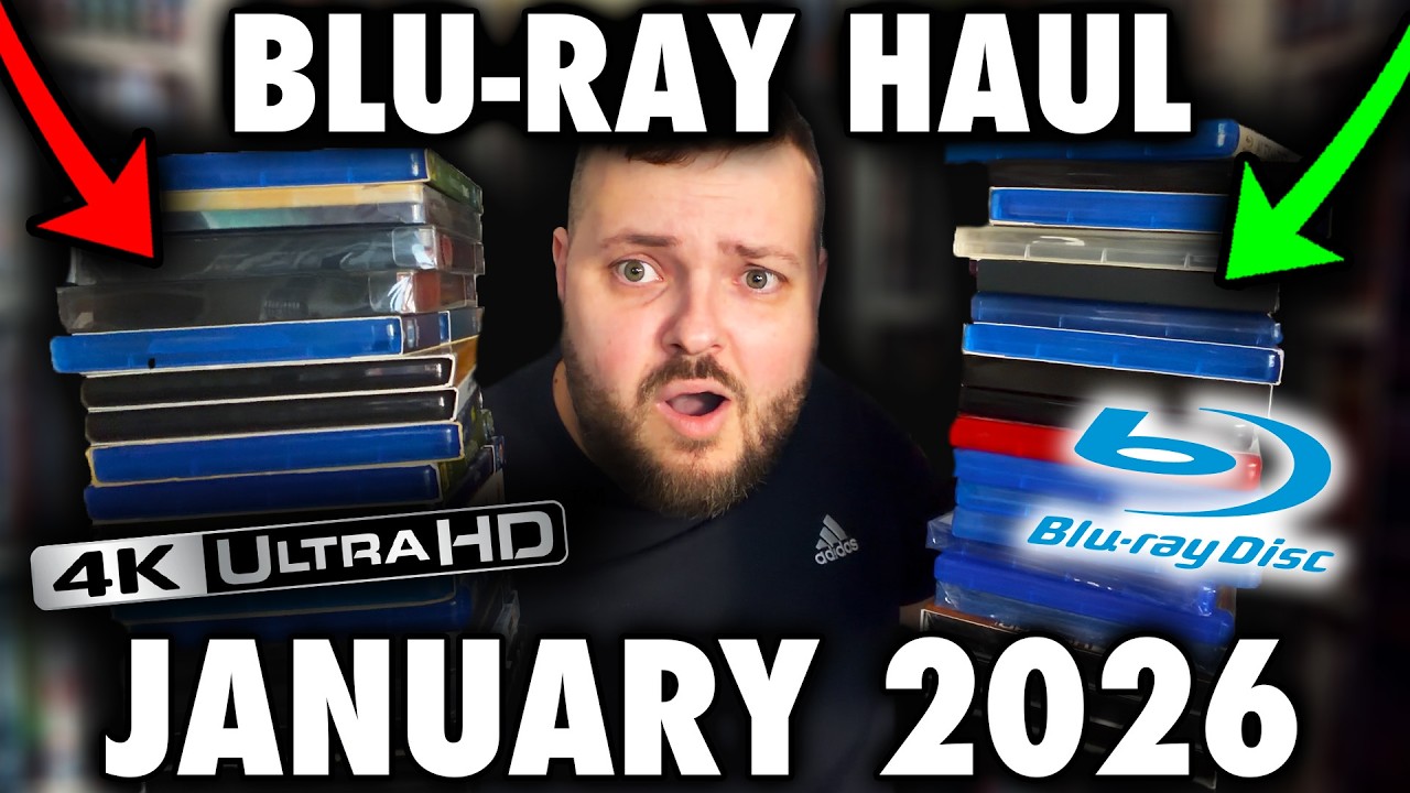 January 2026 Blu-ray Haul - PICKUPS & DELIVERIES!