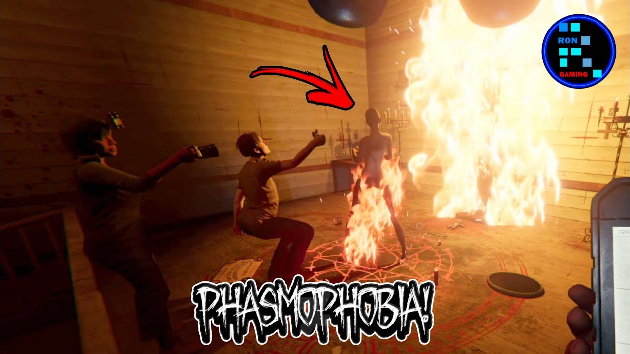 PHASMOPHOBIA | GHOST Ko Summon Kar K Jalaya