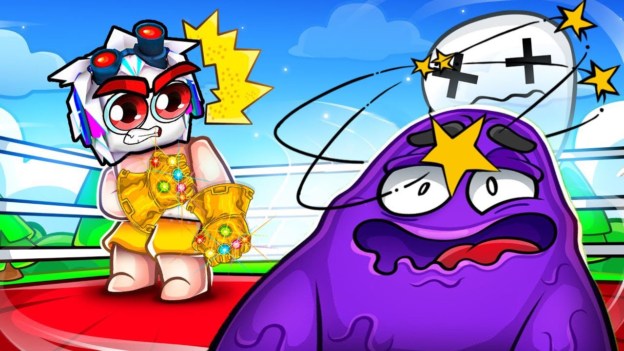 КУПИЛ ПЕРЧАТКИ БЕСКОНЕЧНОСТИ, ЧТОБЫ СТАТЬ ТОП-1 В ROBLOX Boxing Clicker Simulator