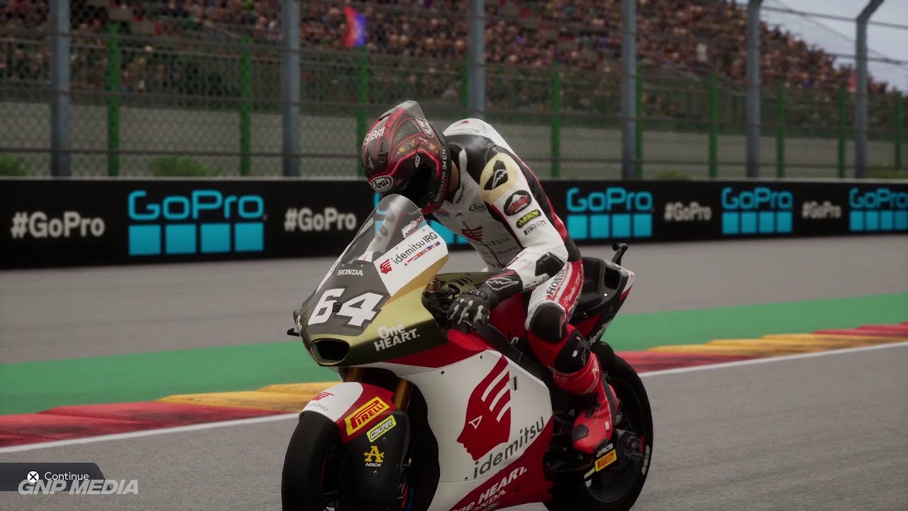MotoGP 25 - Марио Сурьо Аджи - Гонка от флага до флага - Moto2 - Трасса Арагон - Геймплей