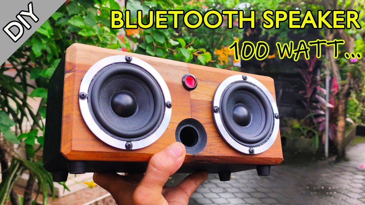 DIY Speaker Bluetooth 100 watt#diy#100watt#tda7492
