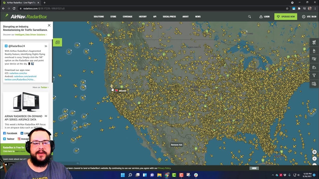 How to find and track real flights in real time! (with cockpit view!)