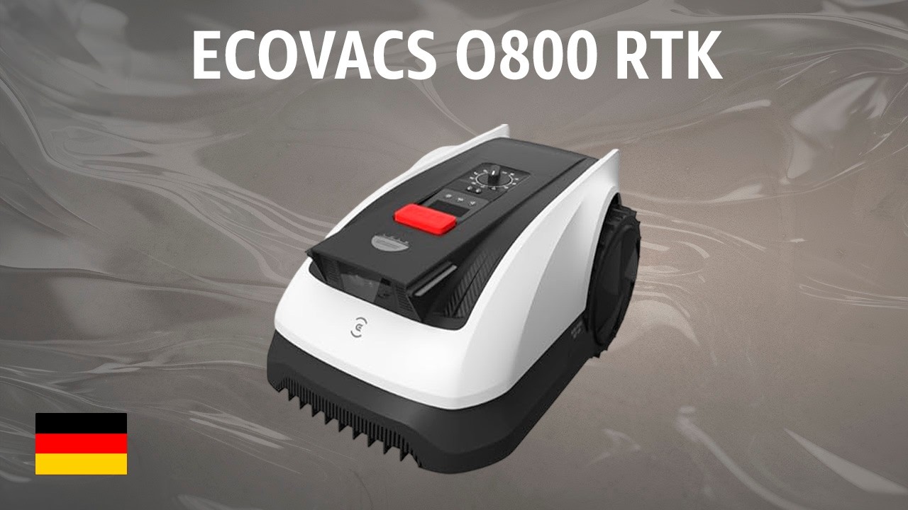 Mähroboter ECOVACS O800 RTK | TEST | Deutsch