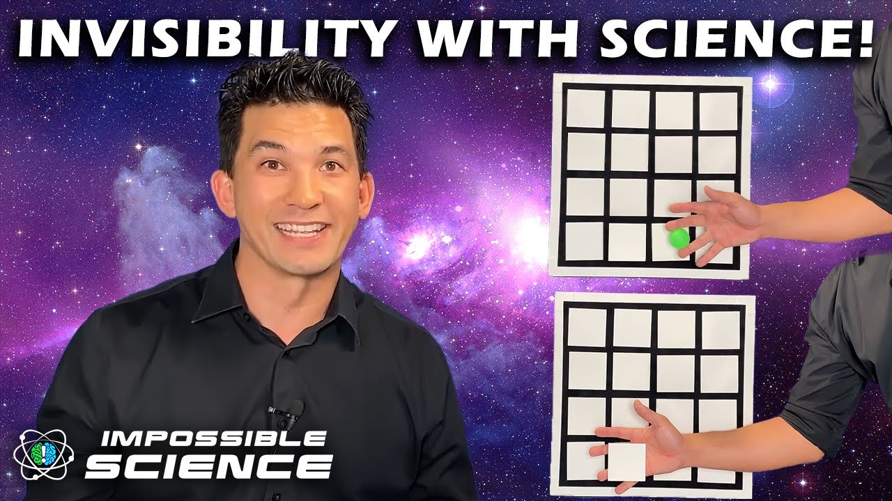 The Science of Invisibility! Optical Illusions w/ Projection Mapping | Impossible Science
