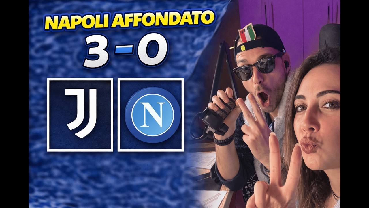 JUVE-NAPOLI 3-0//IL LUCIANESIMO INSEGNA CALCIO A CONTE//ADDIO SOGNO SCUDETTO//MA CHE SIGNIFICA? AHAH