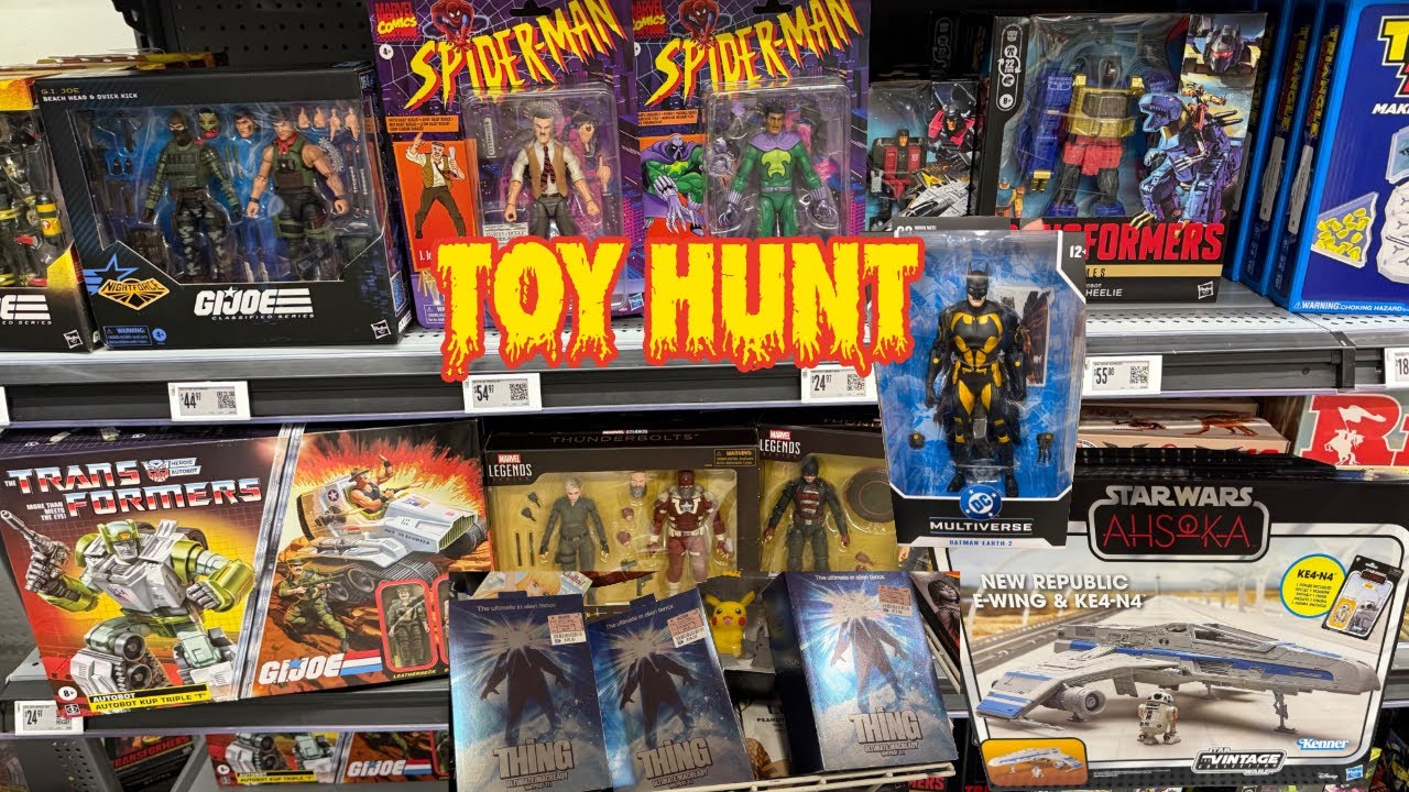 Новая витрина коллекционных товаров Walmart / Находки Neca Ross (Toy Hunt)