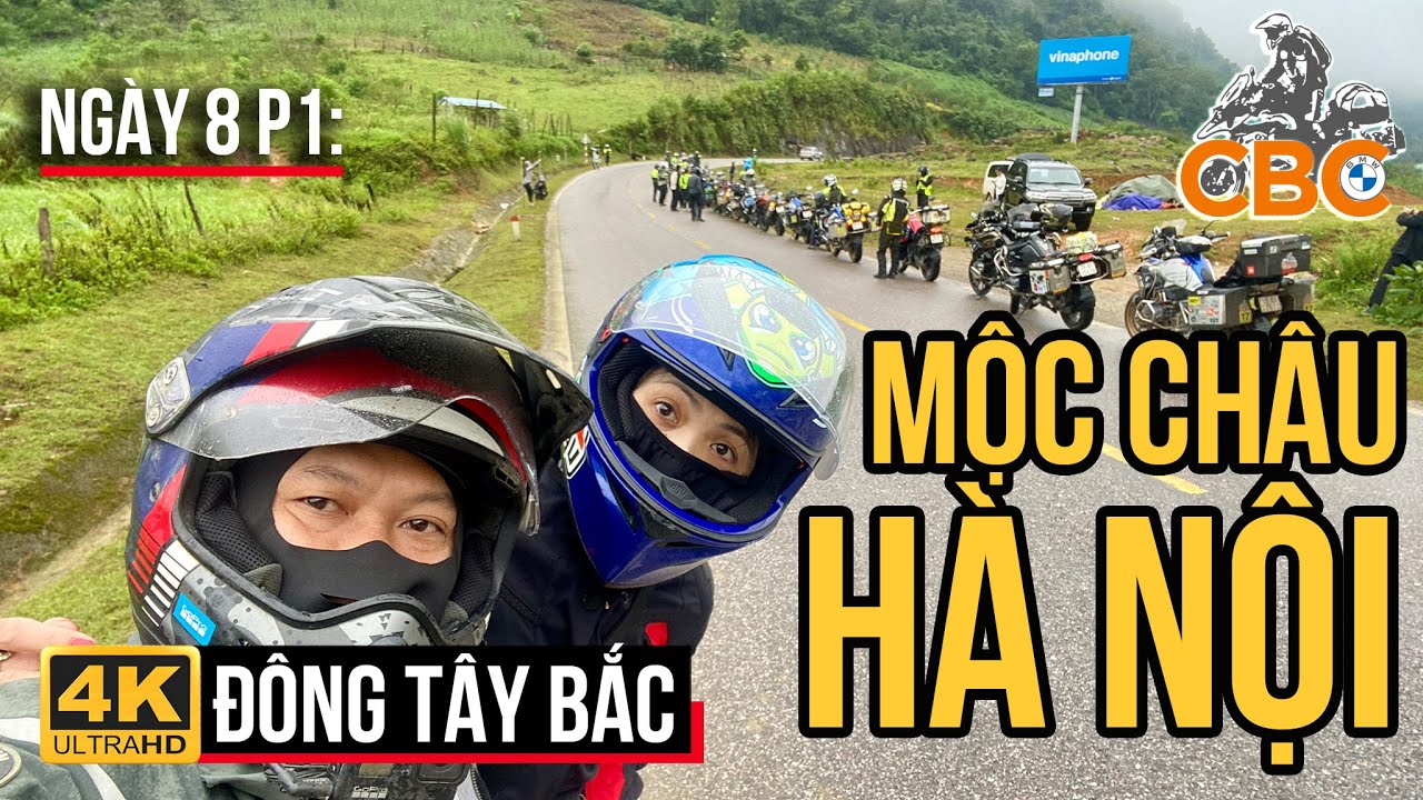 🏍TỪ MỘC CHÂU VỀ HÀ NỘI: CHECK-IN CUNG ĐƯỜNG CHỮ S, CHIA TAY ANH EM CBC, REVIEW KS 5 SAO | NGÀY 8 P.1
