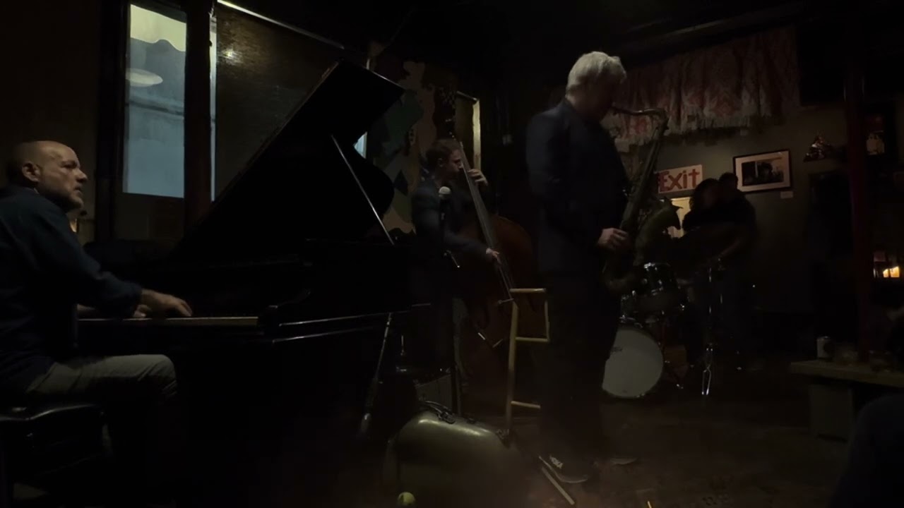 Grant Stewart on Saxophone at Ornithology jazz club Brooklyn NY