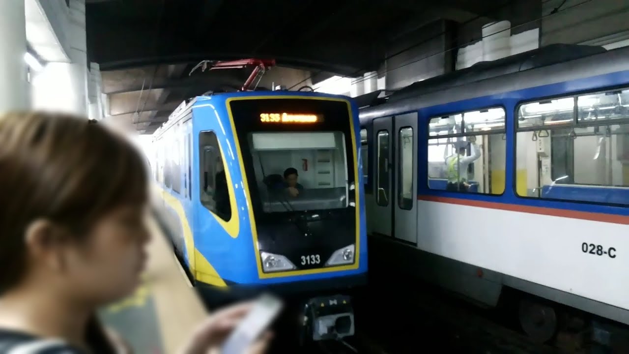 MRT-3 CRRC Dalian 8MLB LRV Ride From North Avenue To Taft Avenue (1/3)
