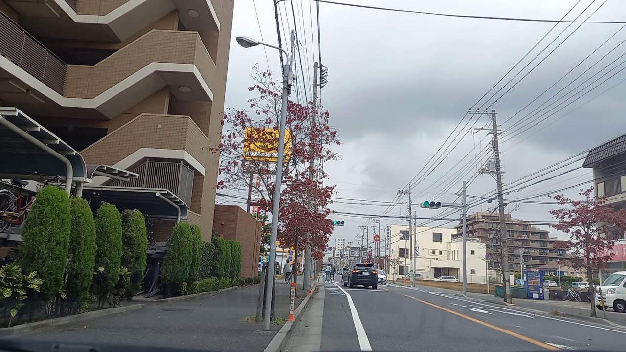 『Drive　船橋　市川』　JR総武線・西船橋駅からJR総武線・本八幡　　Nishifunabashi　Motoyawata　２０２０・１１・２　Mon