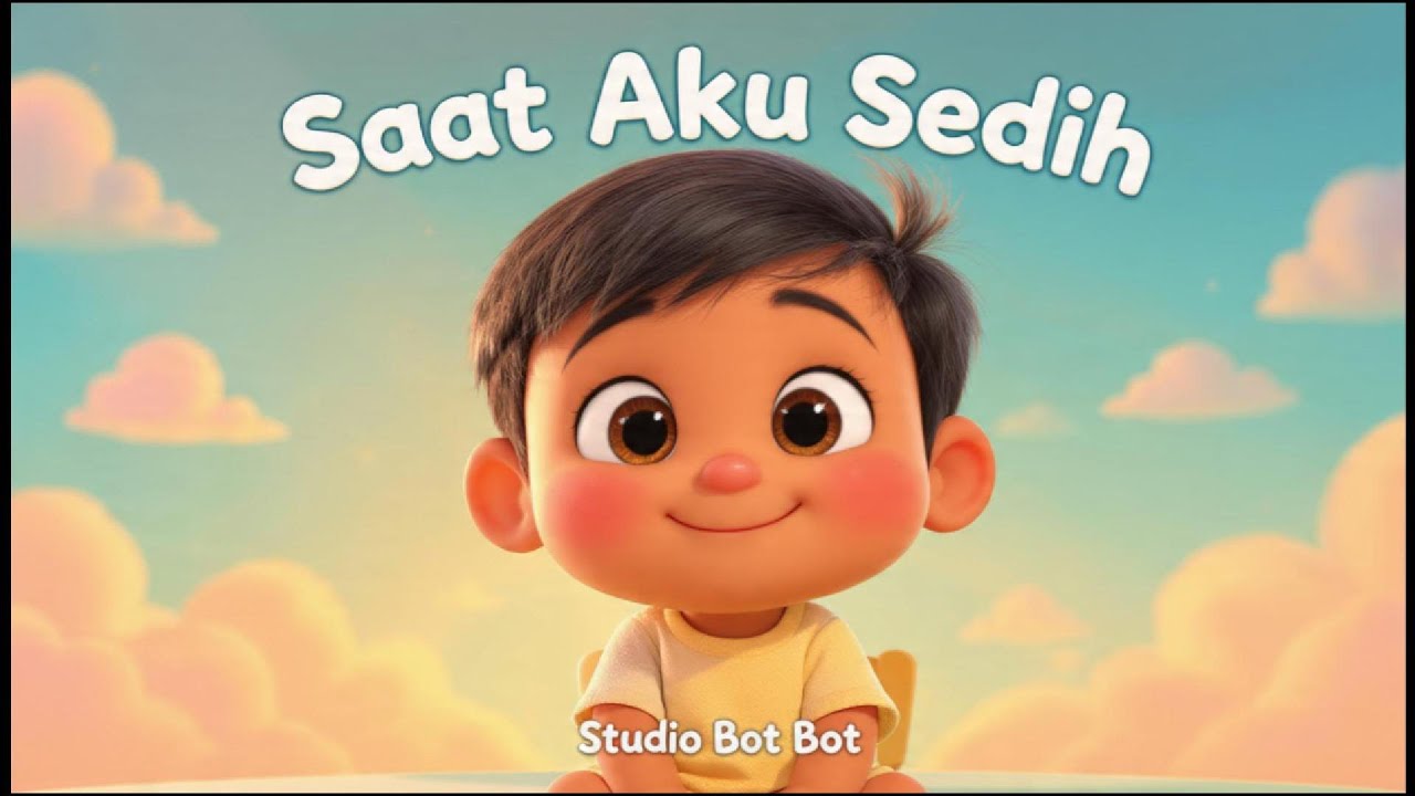 Saat Aku Sedih 😢💛 | Lagu Anak Edukasi Emosi | Balita 2–4 Tahun | Studio Bot Bot