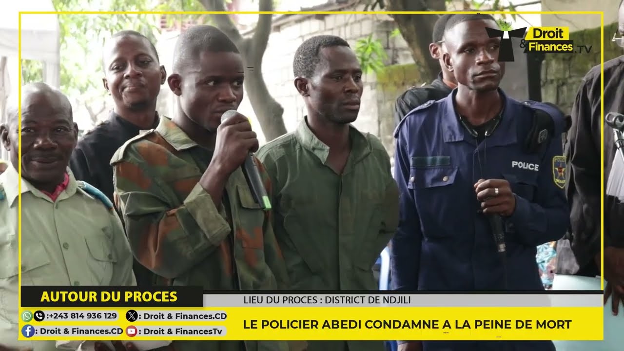 Suivez le procès des policiers qui ont tué les adeptes de Muanda Nsemi à N'djili. 