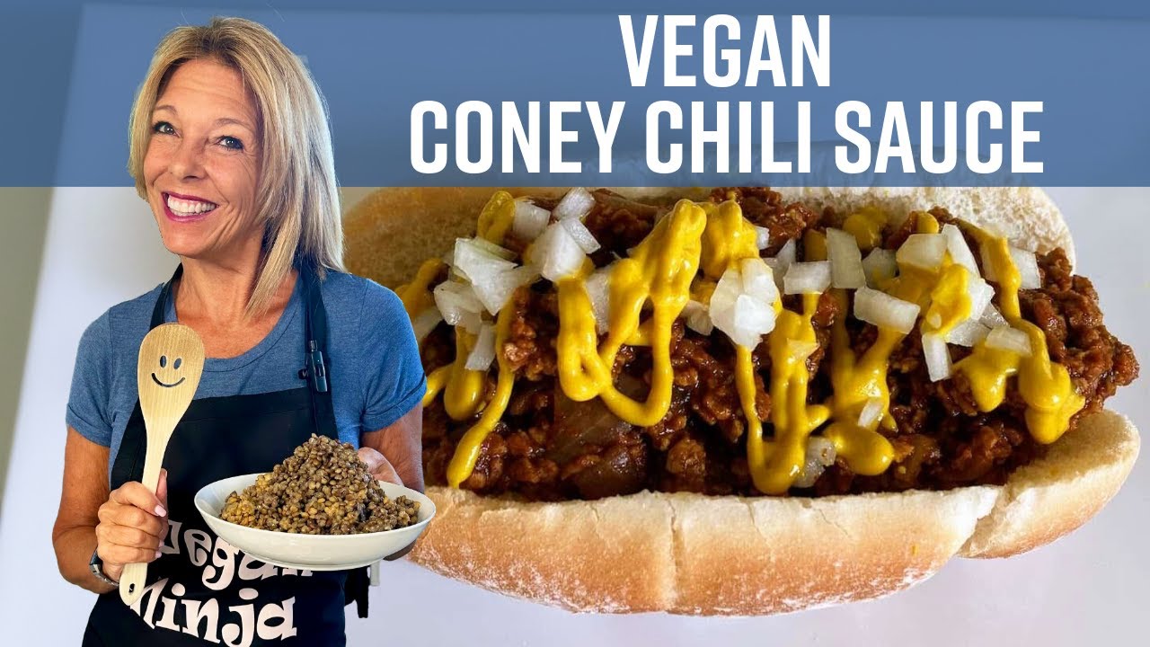 Vegan Coney Island Chili Sauce | Kathy's Vegan Kitchen