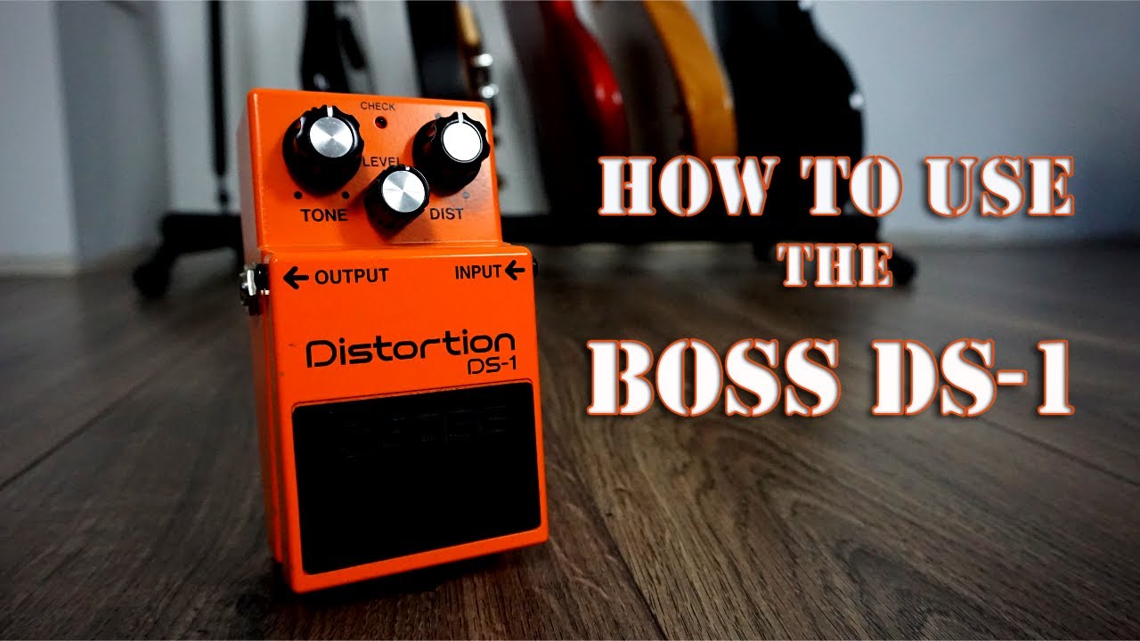5 Ways How You Can Use The Boss DS-1 Distortion Pedal