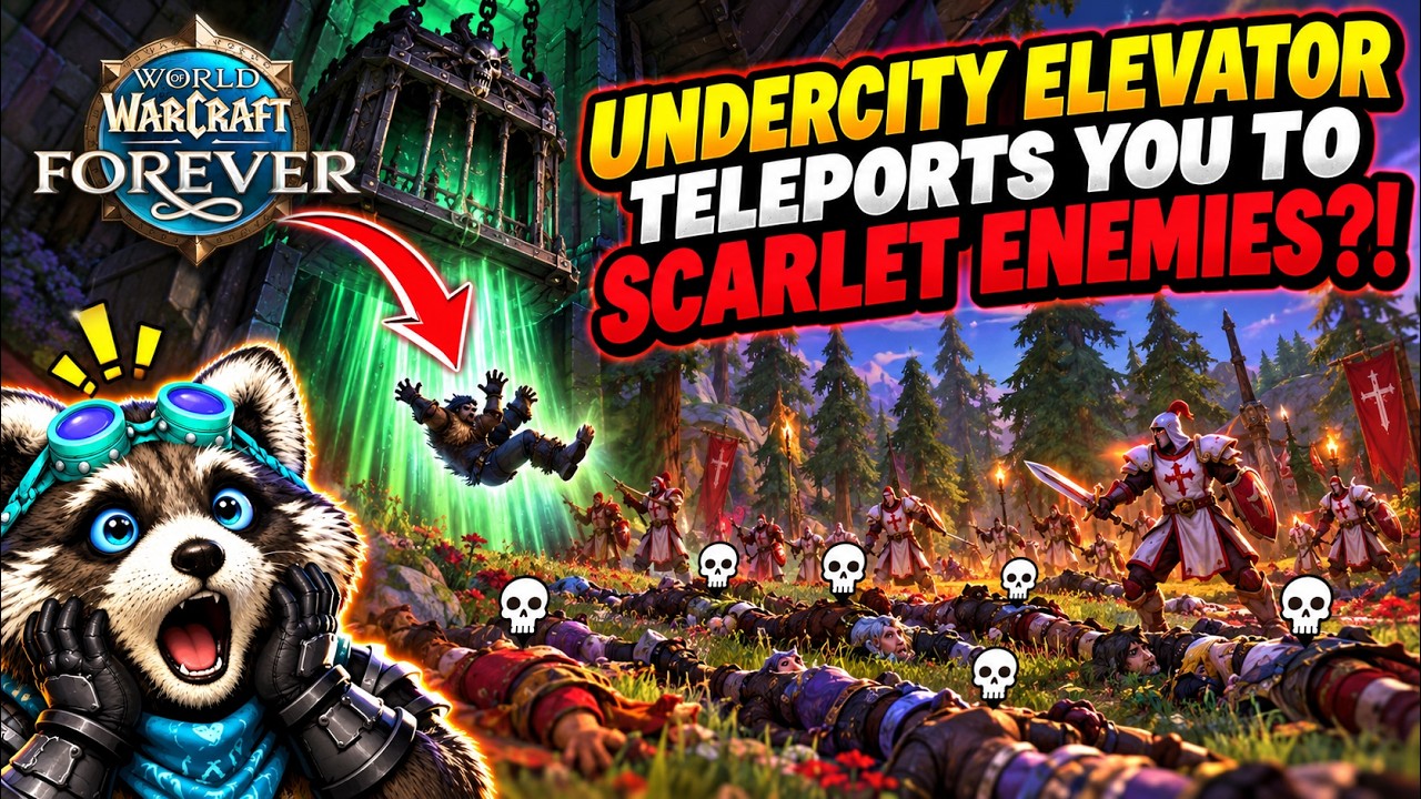 [WOW Forever BETA] Undercity Elevator Teleporting People To Death Trap