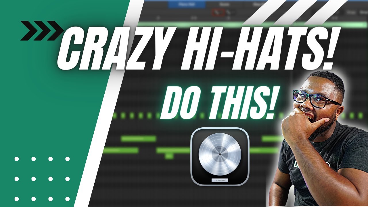 How YOU can Make Crazy Hi Hat Patterns... DO THIS! | Logic Pro