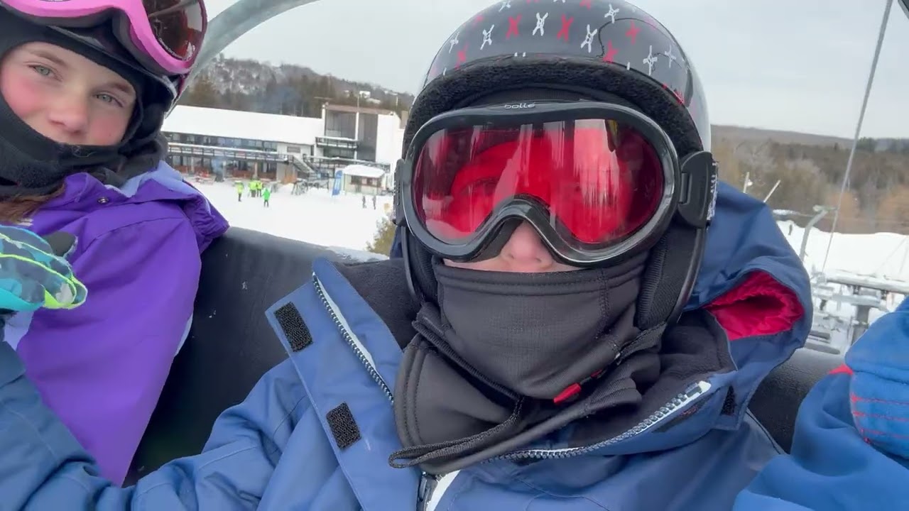 We’re going skiing!