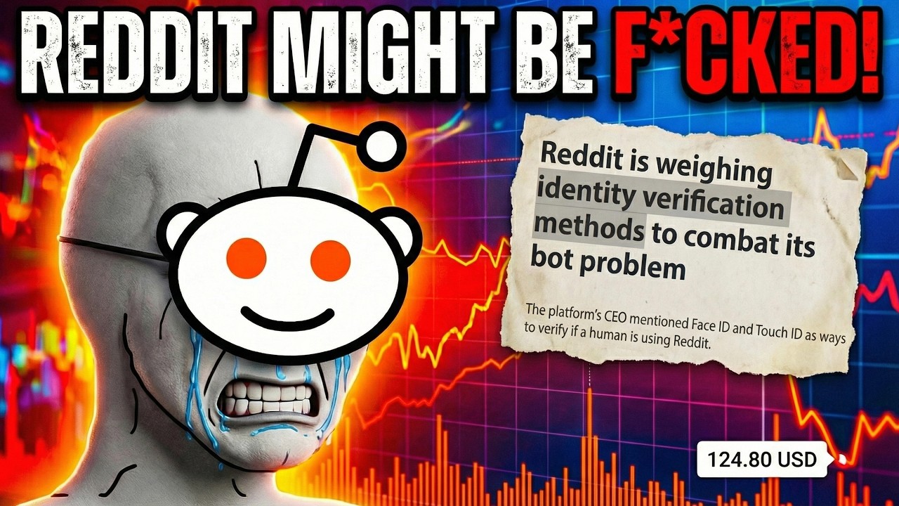 Reddit Stock PLUMMETS! Bosses SELL OFF! Facial ID Incoming?!