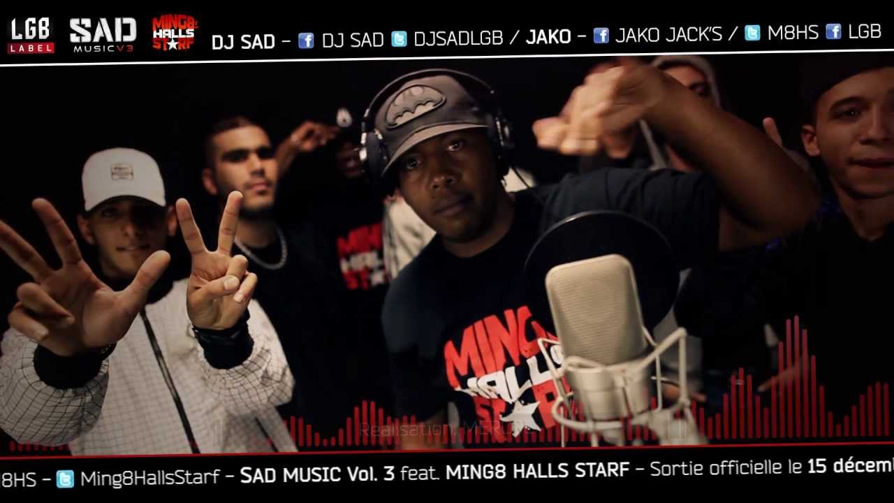 Freestyle Rap francais - SAD MUSIC Vol.3 - Jako ( Ming8 Halls Starf )
